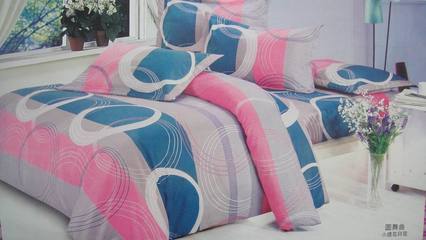 批發(fā)供應(yīng)小提花印花四件套 10套起批，海門諾居雅家紡實(shí)力呈現(xiàn)